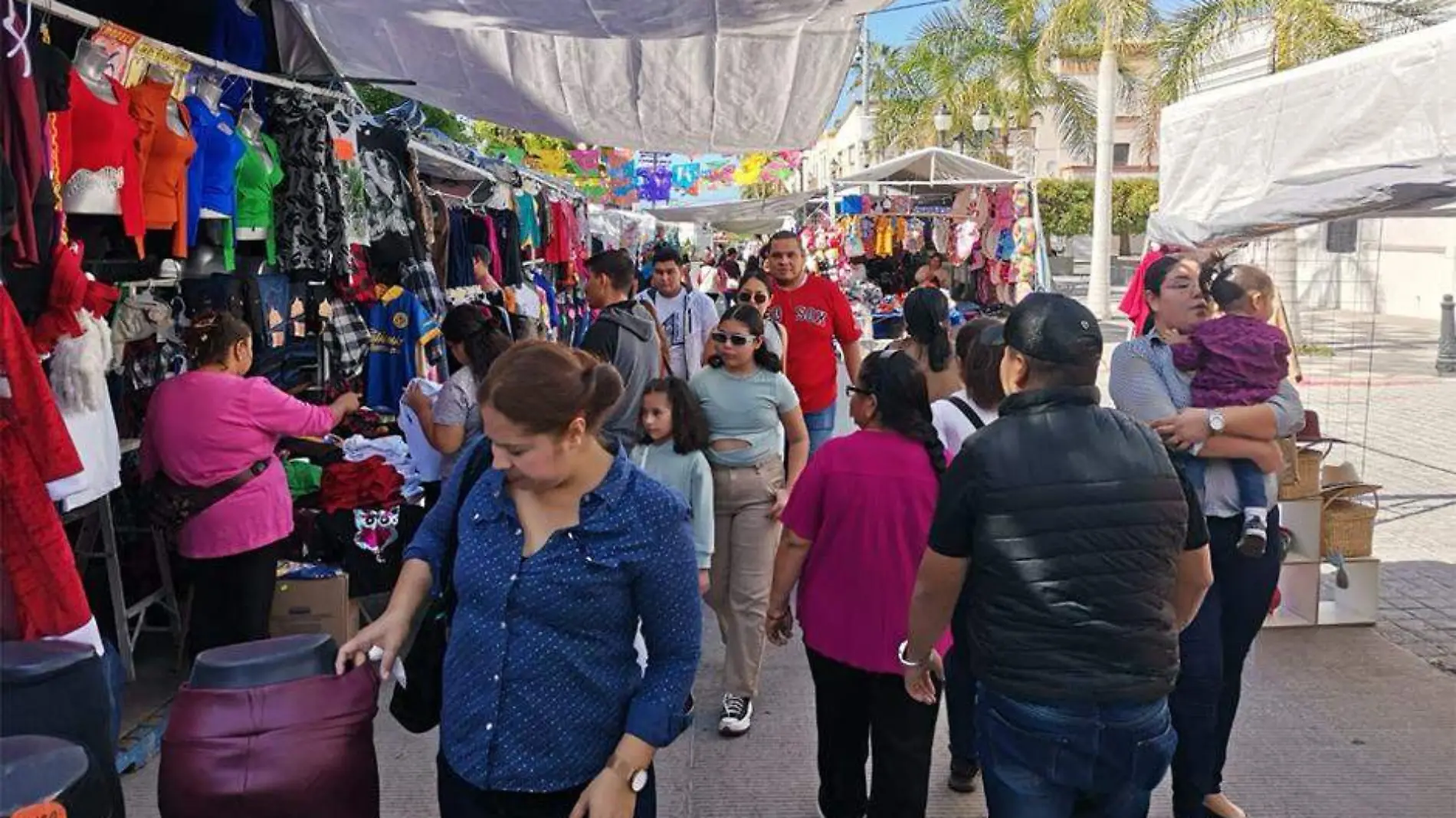 Tianguis navidad la paz 1